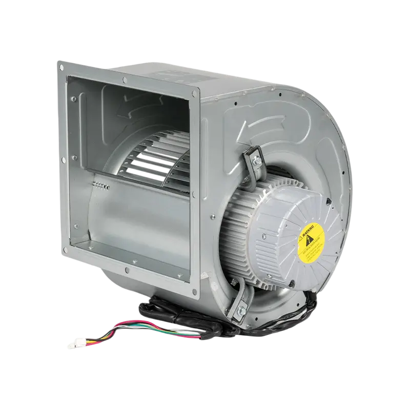 SYZ 8-7 double suction EC centrifugal fan with gearbox